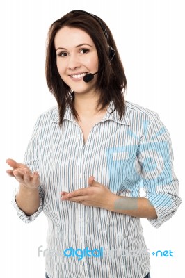 How Can I Assist You Today? Stock Photo