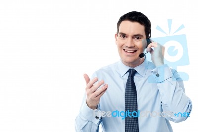 How Can I Assist You Today? Stock Photo