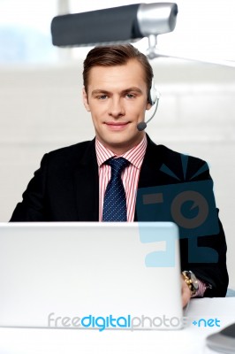 How Can I Help You? Stock Photo