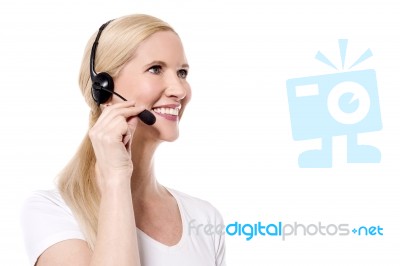 How Can I Help You ? Stock Photo