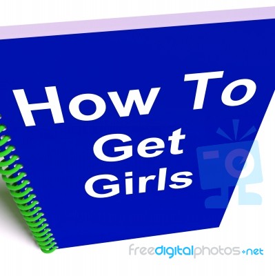 How To Get Girls On Notebook Represents Getting Girlfriends Stock Image