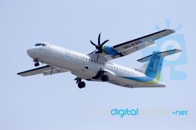 Hs-kad Atr72-500 Of Kanair Stock Photo