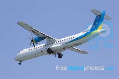 Hs-kad Atr72-500 Of Kanair Stock Photo