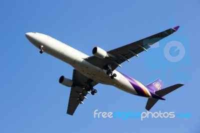 Hs-tej Airbus A330-300 Stock Photo