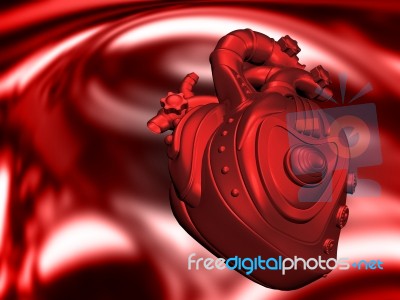 Human Heart  Stock Image