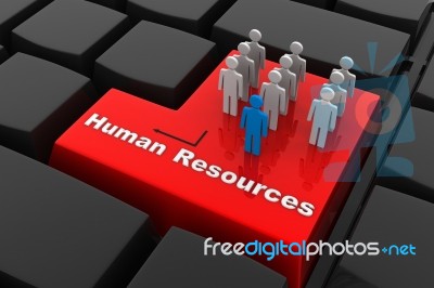 Human Resources Concepts Stock Image