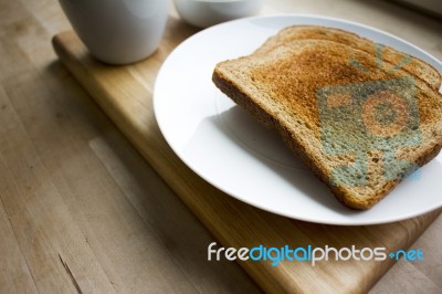 Humble Toast Stock Photo