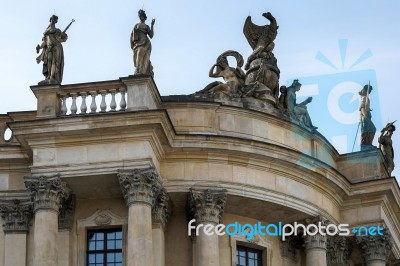 Humboldt University In Berlin Stock Photo