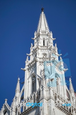 Hungarian Parliament Building In Budapest Stock Photo