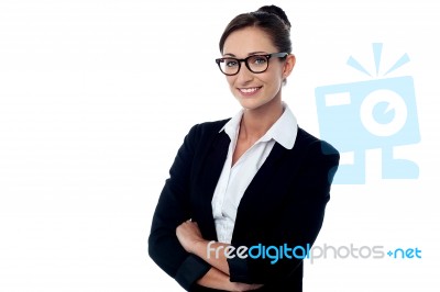 I Am A Confident In My Business! Stock Photo