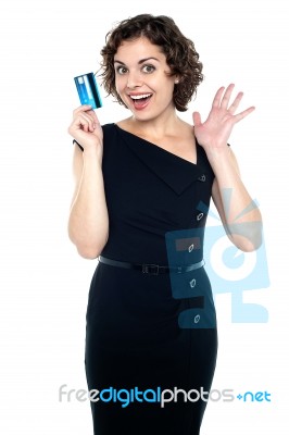 I Am Excited To Shop. Wanna Join Me? Stock Photo