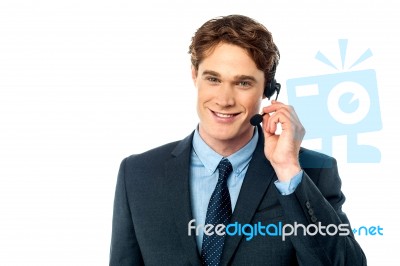 I Am Happy To Help You! Stock Photo