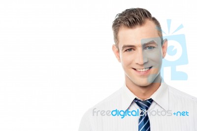 I Am Happy To Welcome You ! Stock Photo