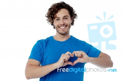 I Am In Love With You Stock Photo