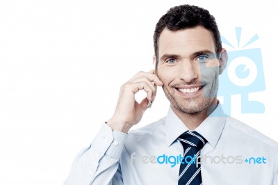 I Am So Glad To Hear You ! Stock Photo