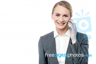 I Am So Glad To Hear You! Stock Photo