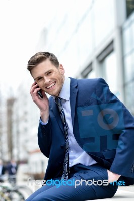 I Am So Happy To Hear From You ! Stock Photo