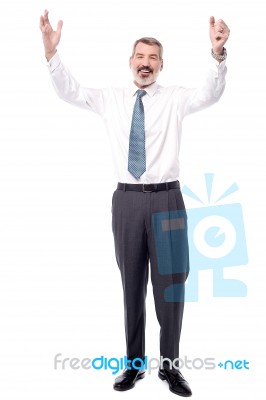 I Am So Happy Today ! Stock Photo