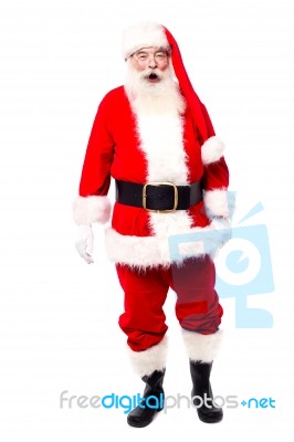 I Am The Santa ! Stock Photo