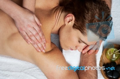 I Feel So Relaxed ! Stock Photo