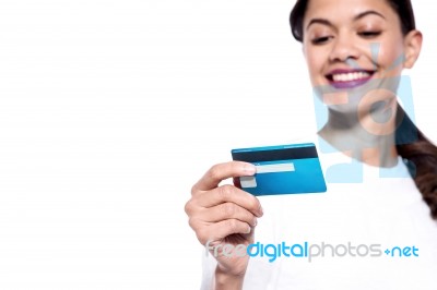 I Got My Lost Credit Card Stock Photo