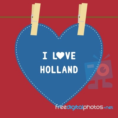 I Love Holland5 Stock Image