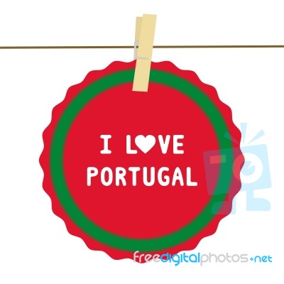 I Love Portugal4 Stock Image