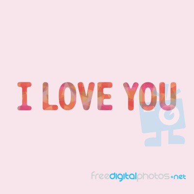 I Love You1 Stock Image