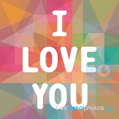 I Love You3 Stock Image