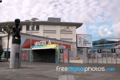 Icc Cricket World Cup 2015 Venue Eden Park Stadium Stock Photo