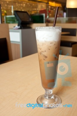 Ice Coffee Stock Photo