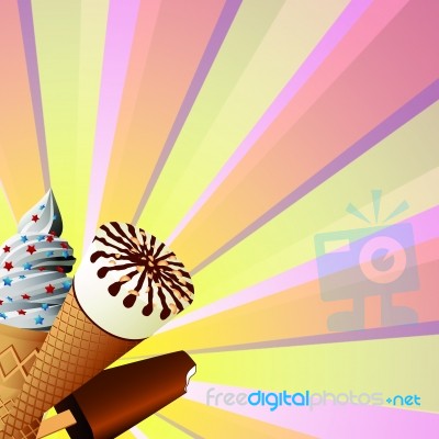 Ice Cream Stock Image