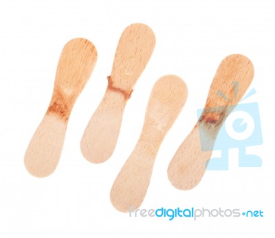 Ice Cream Sticks Stock Photo