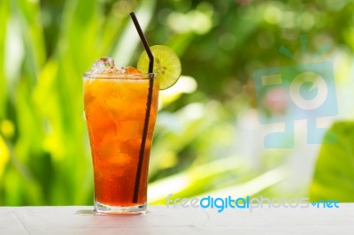 Ice Tea Stock Photo