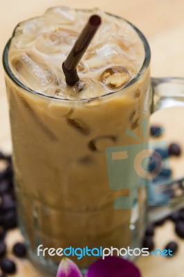 Iced Coffee Stock Photo