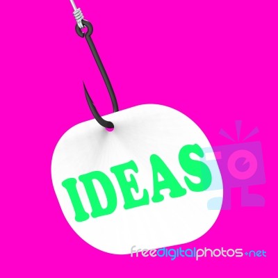 Ideas On Hook Means Creative Thoughts And Concepts Stock Image