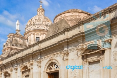 Iglesia De La Merced In Granada, Nicaragua Stock Photo