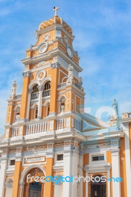 Iglesia De Xalteva. Granada, Nicaragua Stock Photo