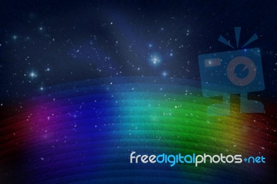 Illustration Space Background Stock Image