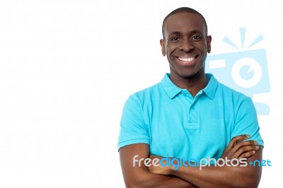 I'm Here To Welcome You! Stock Photo