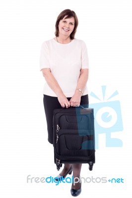 I'm Ready For My Trip! Stock Photo