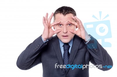 I'm Trying Not To Sleep! Stock Photo