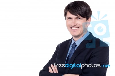 Image Of A Confident Ceo Stock Photo