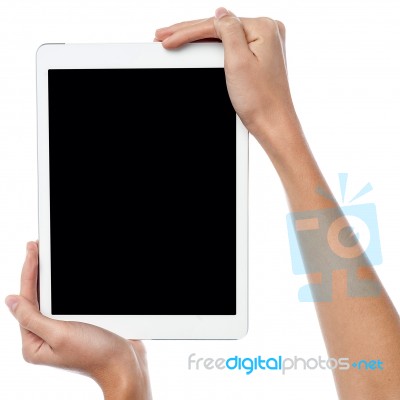 Image Of Newly Launched Tablet Pc Stock Photo