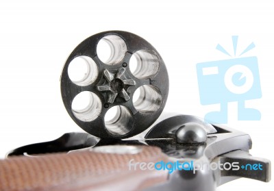 Image Of Revolver Stock Photo