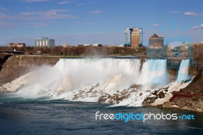 Image Of The Niagara Falls Stock Photo