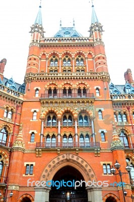 In London England   Brick Exterior Wall Stock Photo