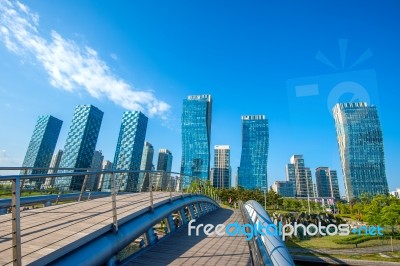 Incheon, South Korea - May 20 : Songdo Central Park Is The Green Space Plan,inspired By Nyc. Photo Taken May 20,2015 In Incheon, South Korea Stock Photo