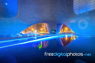 Incheon, South Korea - September 19 : Songdo Central Park Is The Green Space Plan,inspired By Nyc. Photo Taken September 19,2015 In Incheon, South Korea Stock Photo