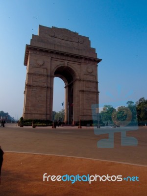 India Gate Stock Photo